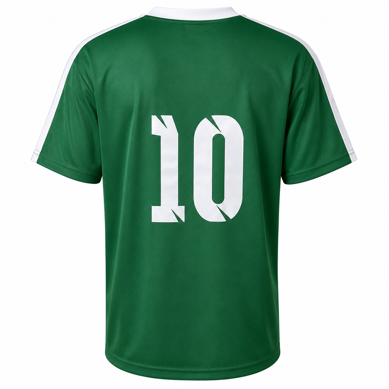 Camisa Arezzo Tam: Ginf, P, M, G e GG — Verde x Branco