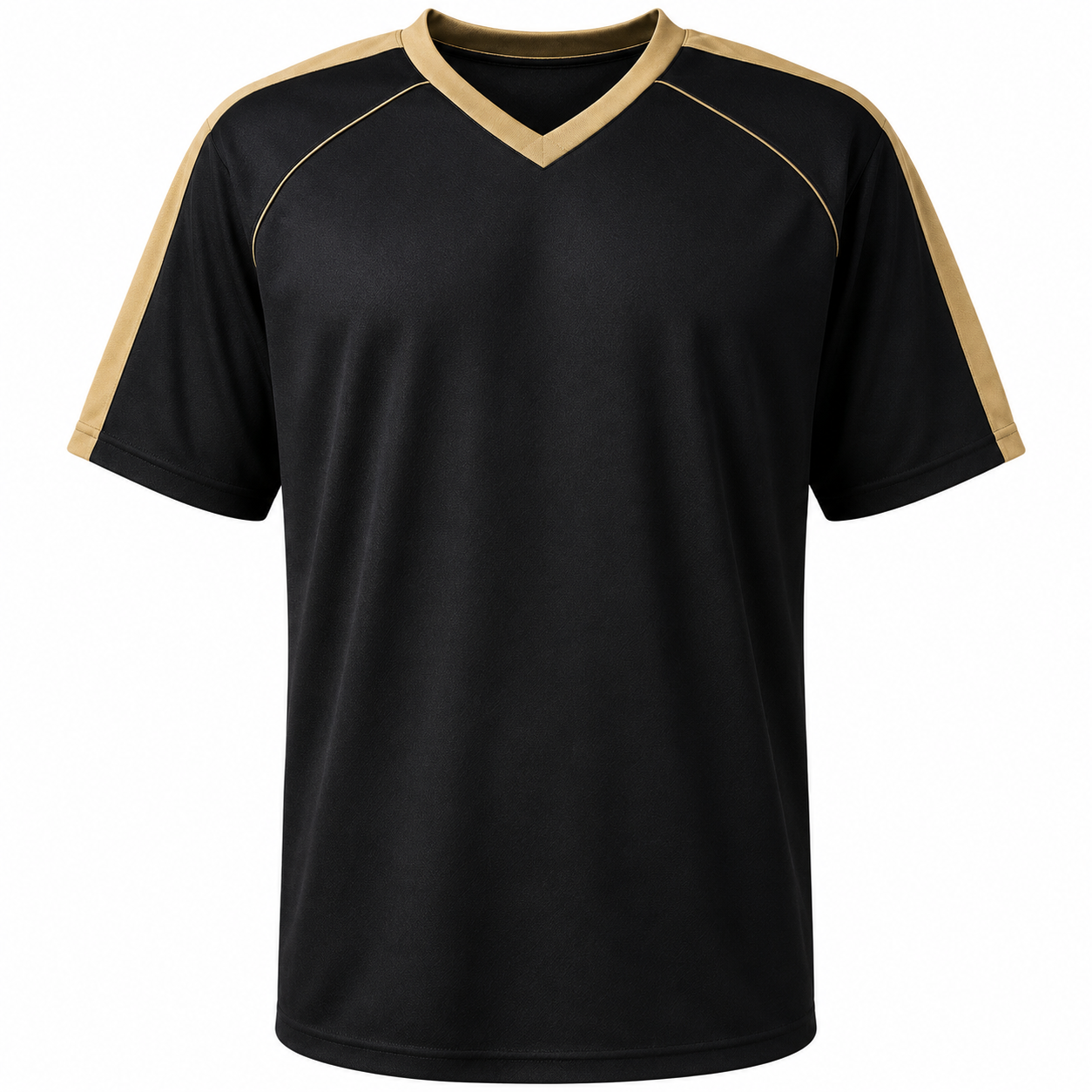 Camisa Arezzo Tam: Ginf, P, M, G e GG — Preto x Dourado