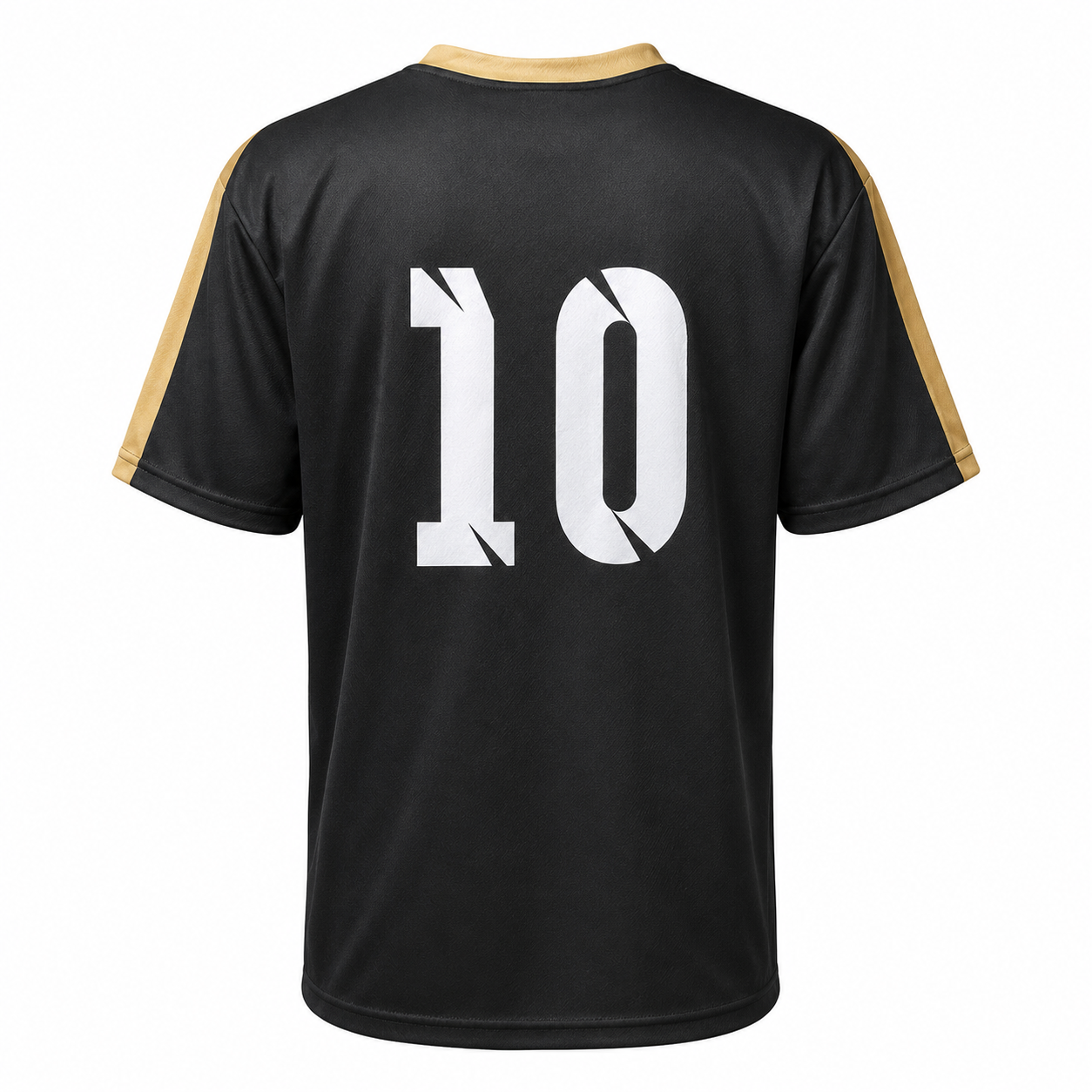 Camisa Arezzo Tam: Ginf, P, M, G e GG — Preto x Dourado