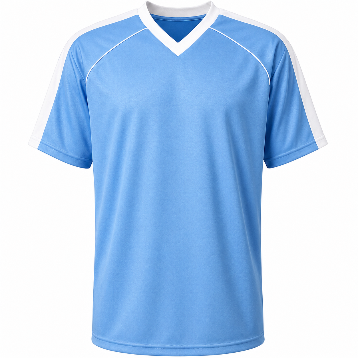 Camisa Arezzo Tam: Ginf, P, M, G e GG — Celeste x Branco